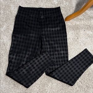 Sanctuary Black Checkered Leggings